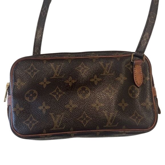 Louis Vuitton Marly Bandouliere Brown Monogram Adjustable Crossbody Bag - Picture 11 of 17